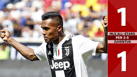 MLS All Stars 1-1 (pen 3-5) Juventus 