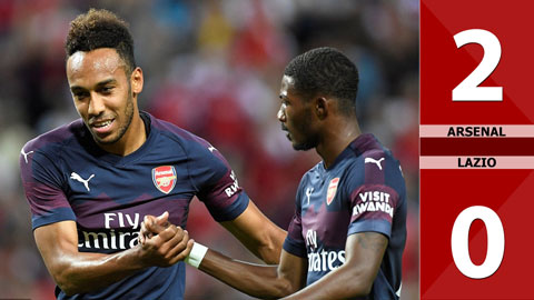 Arsenal 2-0 Lazio