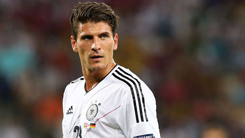 Những hình ảnh đáng nhớ của Mario Gomez trong màu áo ĐT Đức