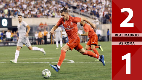Real Madrid 2-1 Roma