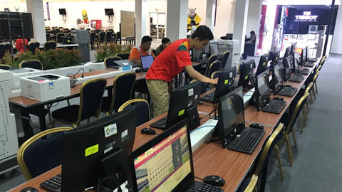 Khám phá trung tâm báo chí chứa 7 ngàn người ở ASIAD 18