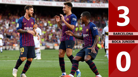 Barcelona 3-0 Boca Juniors