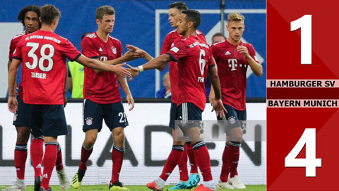 Hamburger SV 1-4 Bayern Munich