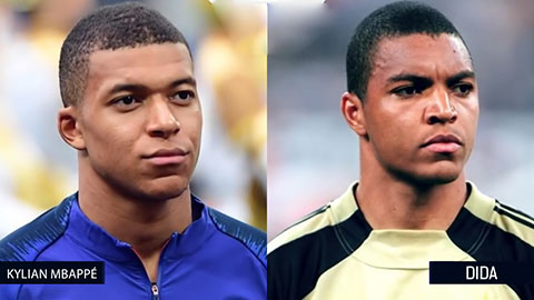 Những cầu thủ giống nhau như hai giọt nước