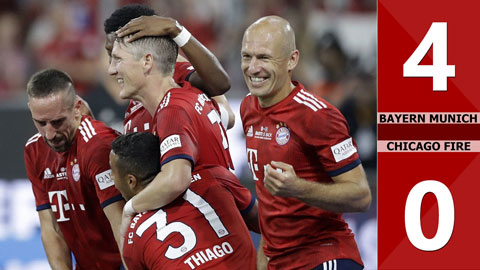 Bayern Munich 4-0 Chicago Fire