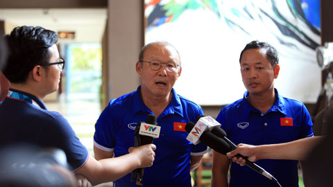 HLV Park Hang Seo khẳng định không dùng bất cứ MXH nào