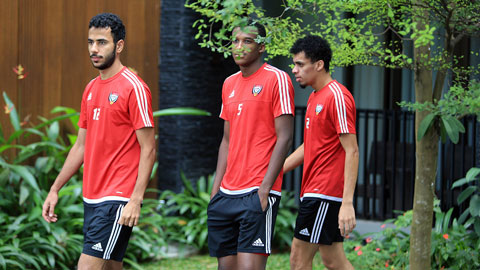 O.UAE thả lỏng trước trận tranh HCĐ với O.Việt Nam