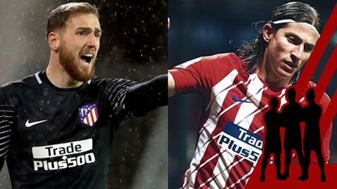 Điểm tin chuyển nhượng 31/8: Atletico Madrid giữ chân Oblak và Filipe Luis