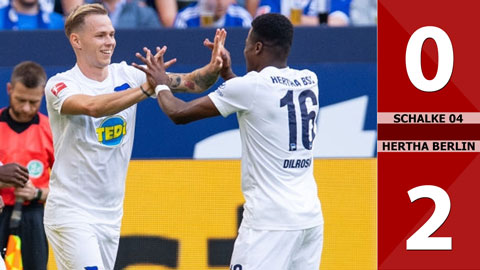 Schalke 0-2 Hertha Berlin