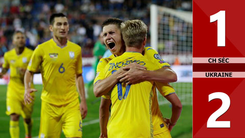 CH Séc 1-2 Ukraine