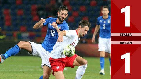 Italia 1-1 Ba Lan