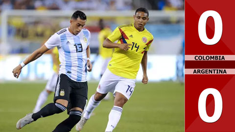 Colombia 0-0 Argentina