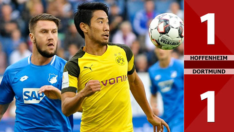 Hoffenheim 1-1 Dortmund