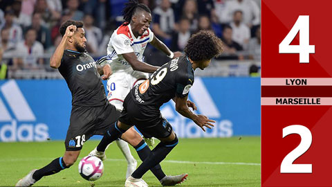 Lyon 4-2 Marseille