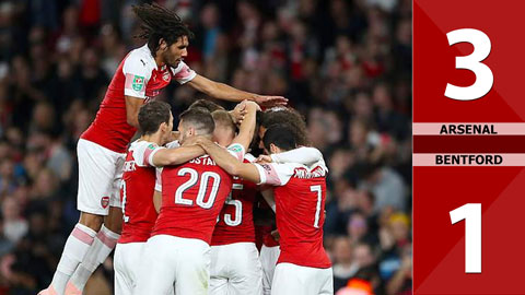 Arsenal 3-1 Brentford