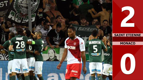 Saint Etienne 2-0 Monaco