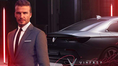 David Beckham xuất hiện bảnh bao tại Paris Motor Show 2018 