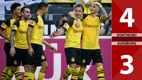 Dortmund 4-3 Augsburg