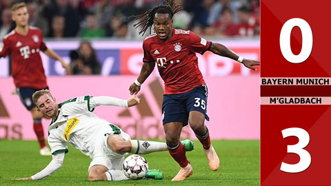 Bayern Munich 0-3 M'gladbach