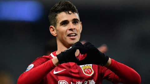 Oscar phá kỷ lục kiến tạo ở giải Trung Quốc