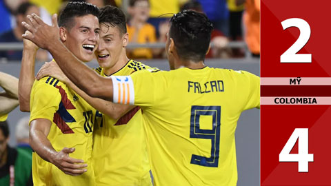 Mỹ 2-4 Colombia