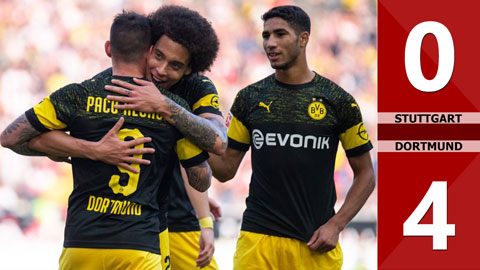 VfB Stuttgart 0-4 Borussia Dortmund