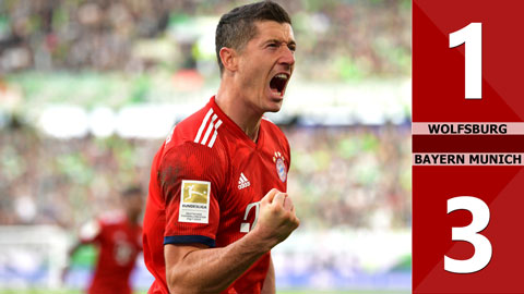 Wolfsburg 1-3 Bayern Munich 