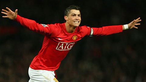 5 bàn thắng đẹp nhất của Ronaldo trong màu áo M.U