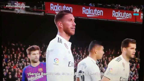 Pique yêu cầu CĐV Barca không hát chửi Ramos