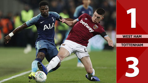 West Ham 1-3 Tottenham