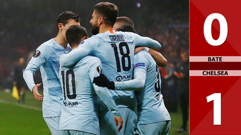 Thắng BATE, Chelsea nối dài chuỗi 17 trận bất bại