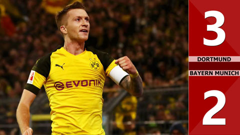 Dortmund 3-2 Bayern Munich