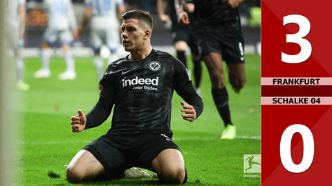 Eintracht Frankfurt 3-0 Schalke 04