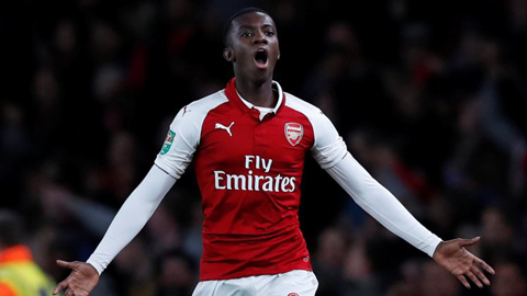 Eddie Nketiah, cầu thủ khiến fan Arsenal phát cuồng là ai?