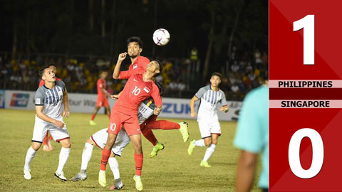 Philippines 1-0 Singapore