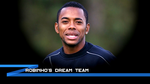Đội hình xuất sắc nhất mọi thời đại của Robinho