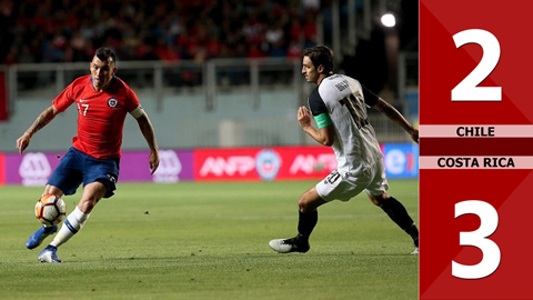 Chile 2-3 Costa Rica