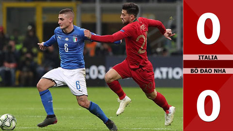 Italia 0-0 Bồ Đào Nha