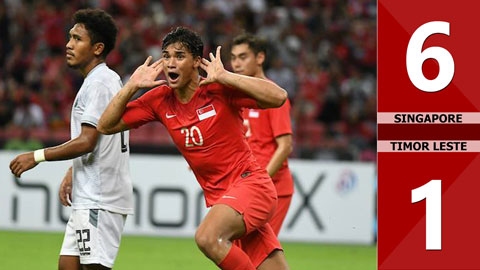 Singapore 6-1 Timor Leste