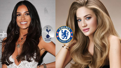 Màn đọ sắc giữa WAGs Tottenham vs Chelsea