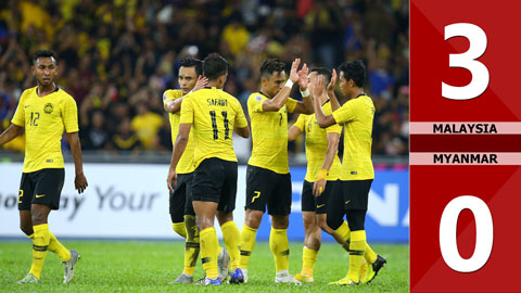 Malaysia 3-0 Myanmar