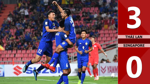 Thái Lan 3-0 Singapore