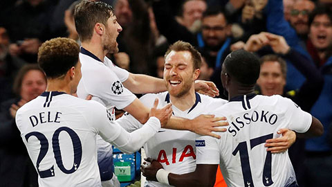 Eriksen giúp Tottenham thắng nghẹt thở Inter