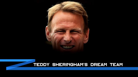 Đội hình xuất sắc nhất mọi thời đại của Teddy Sheringham