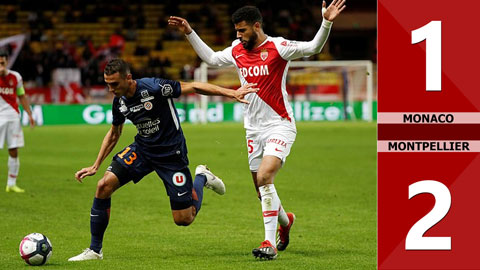 Monaco 1-2 Montpellier