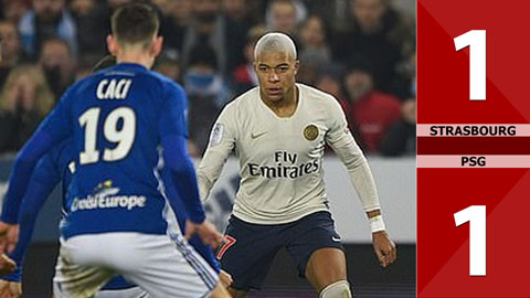 Strasbourg 1-1 PSG