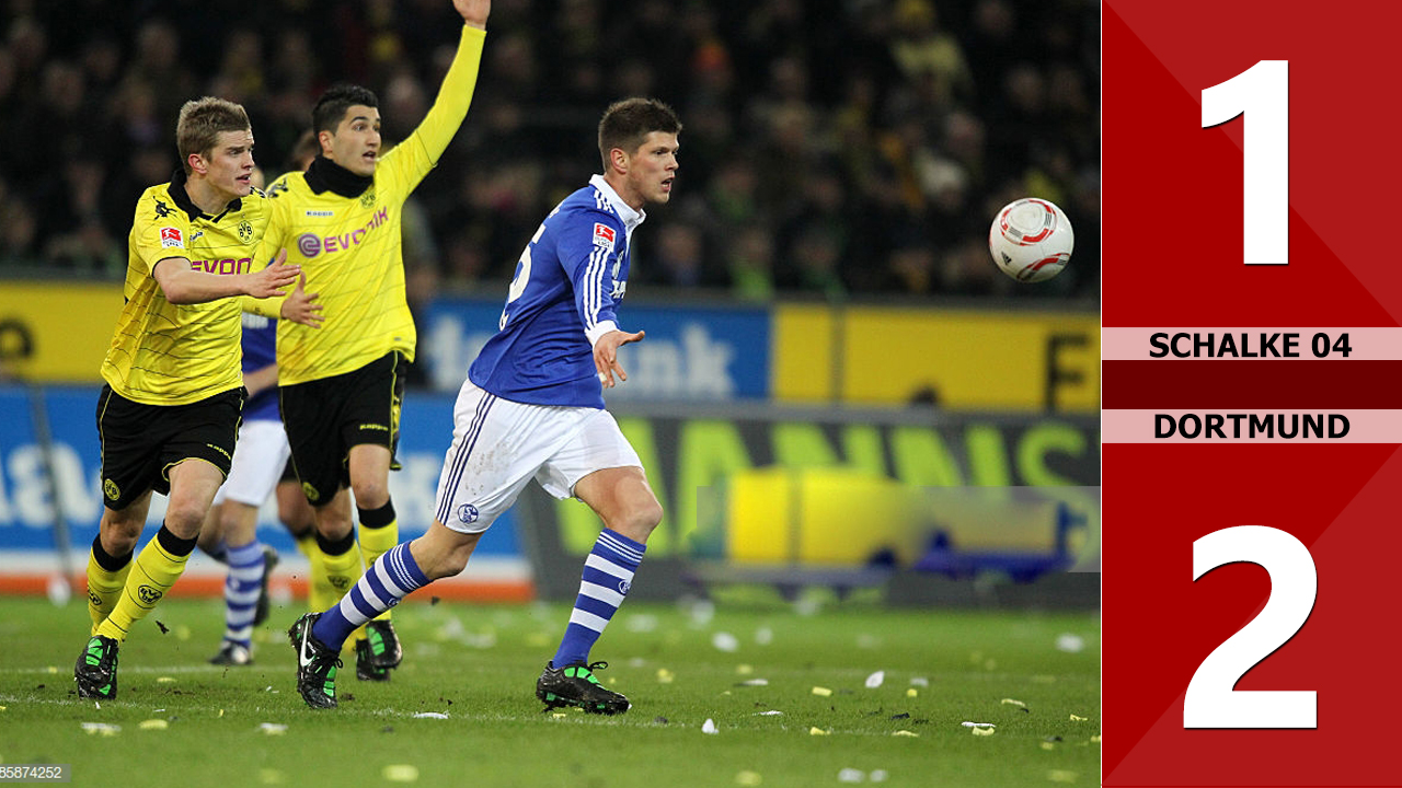 Schalke 04 1-2 Borussia Dortmund