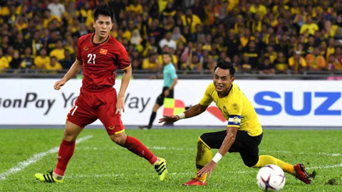 Màn trình diễn tuyệt vời của Đình Trọng trước Malaysia
