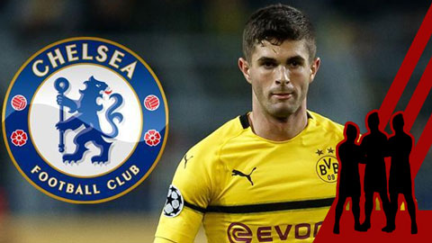 Điểm tin chuyển nhượng 16/12: Chelsea chuẩn bị đón Pulisic