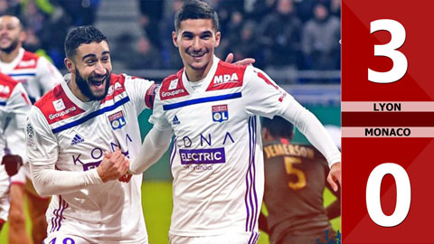 Lyon 3-0 Monaco